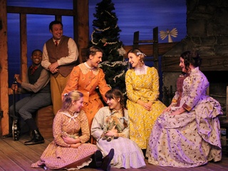 A Little House Christmas, Main Street Theater, November 2012, cast