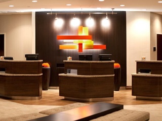 Courtyard Marriott downtown Austin lobby